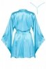 Samira peignoir turquoise